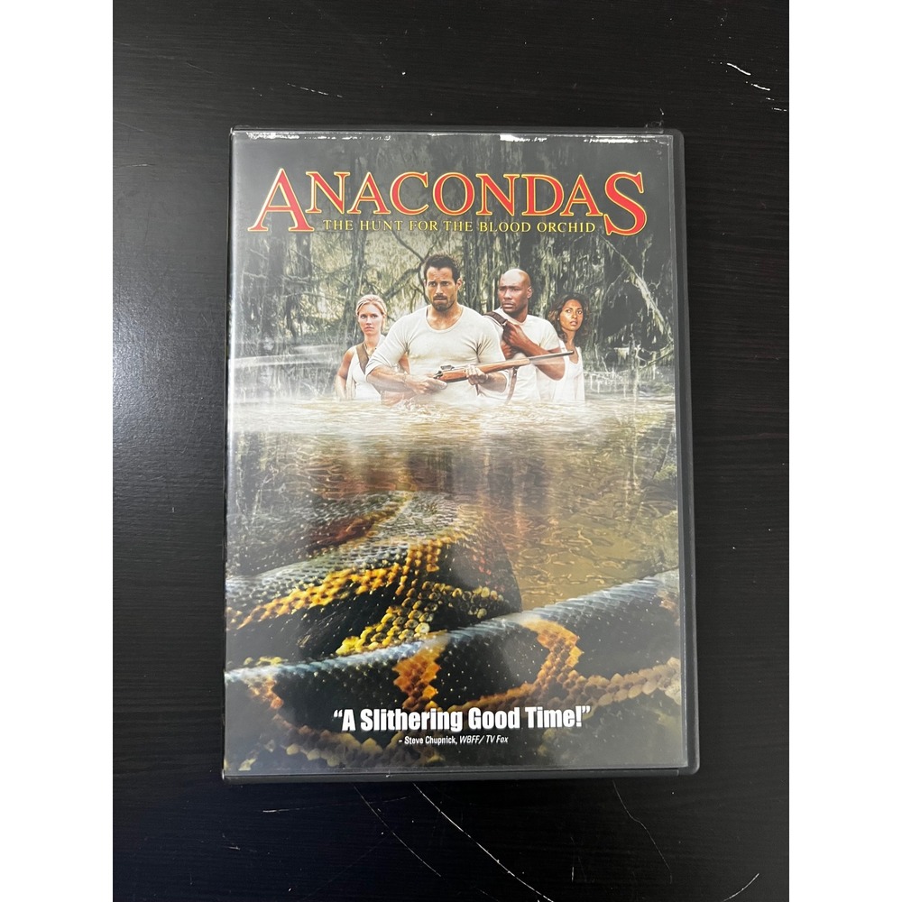 Anacondas The Hunt for the Blood Orchid DVD 2004 Horror Adventure Movie